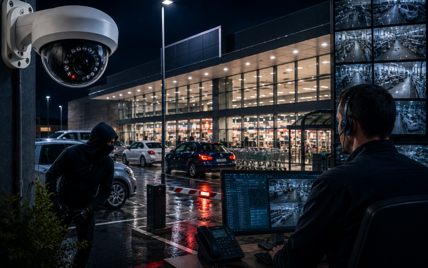 alarme-telesurveillance-supermarché-libourne
