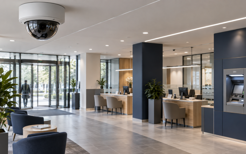 Vidéosurveillance-Agence-Bancaire-Pessac